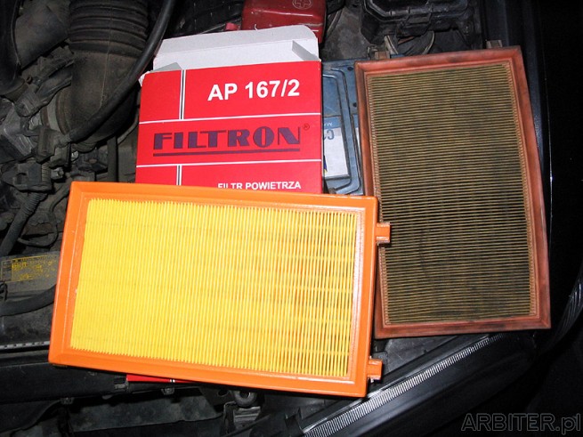 Nowy filtr powietrza. Kupiłem Filtron AP 167/2